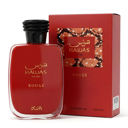 Hawas Rouge Perfume 100ml EDP Rasasi