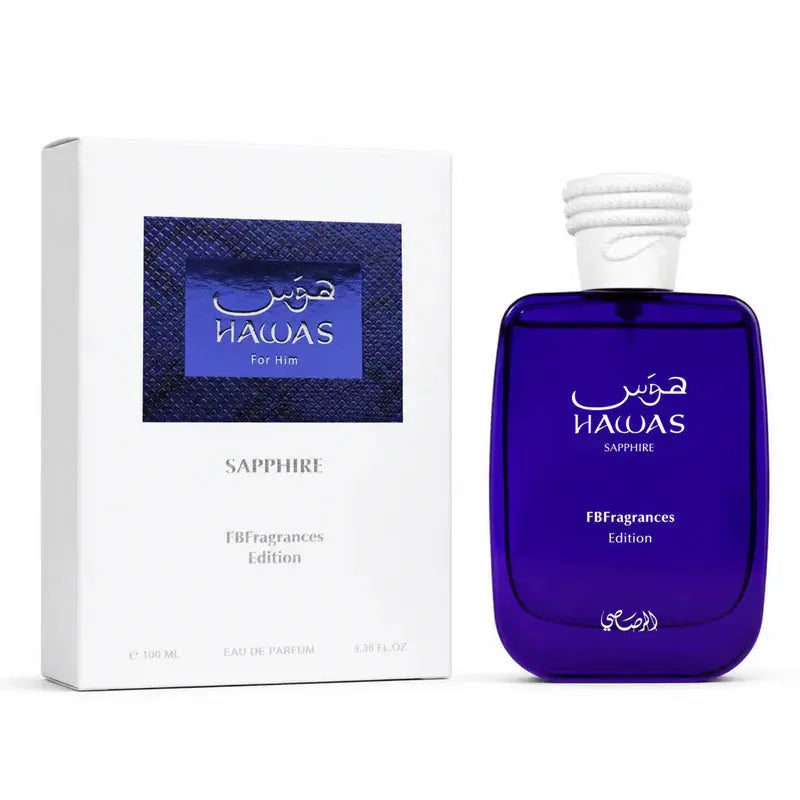 Hawas Sapphire Perfume 100ml EDP FB Fragrances Edition Rasasi