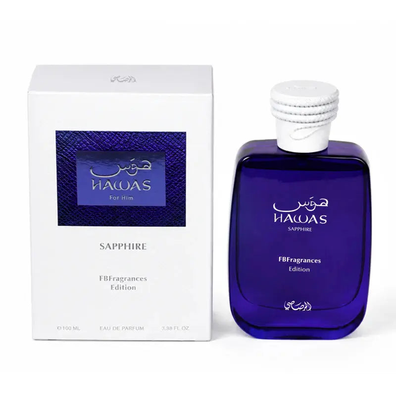 Hawas Sapphire Perfume 100ml EDP FB Fragrances Edition Rasasi
