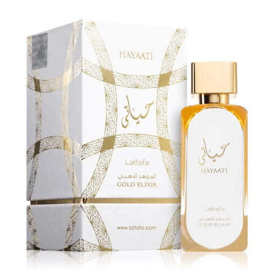 Hayaati Gold Elixir Perfume 100ml EDP Lattafa