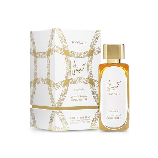 Hayaati Gold Elixir Perfume 100ml EDP Lattafa