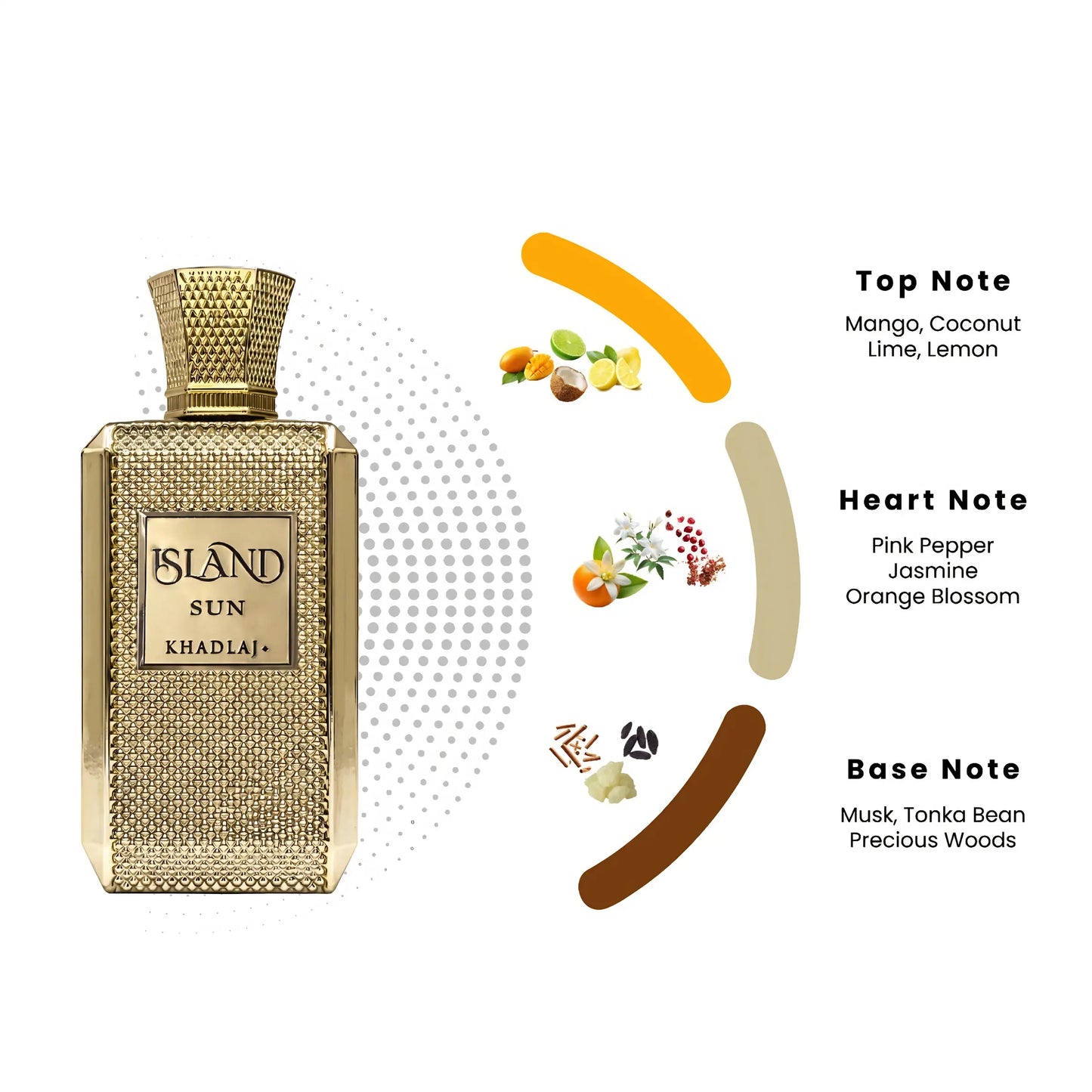 Island Sun Extrait de Parfum 100ml Khadlaj