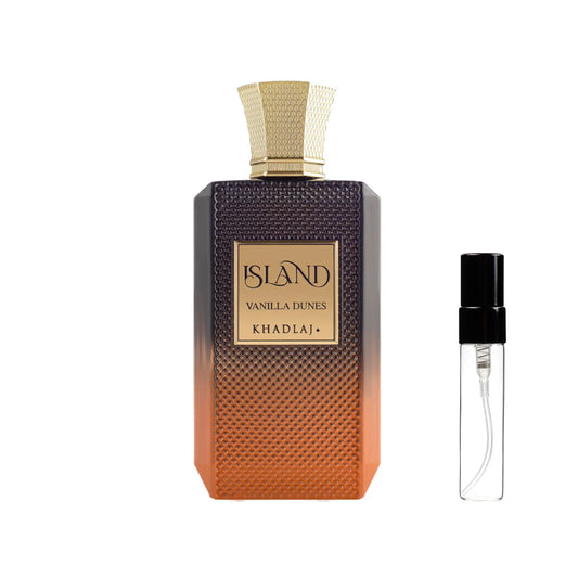 Island Vanilla Dunes Perfume Sample 2ml EDP By Khadlaj