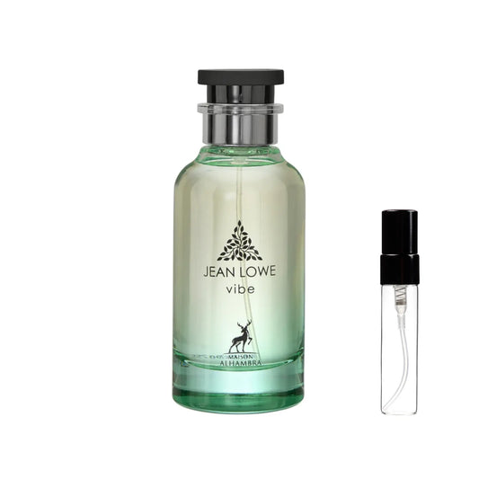 Jean Lowe Vibe Perfume Sample 2ml EDP Maison Alhambra