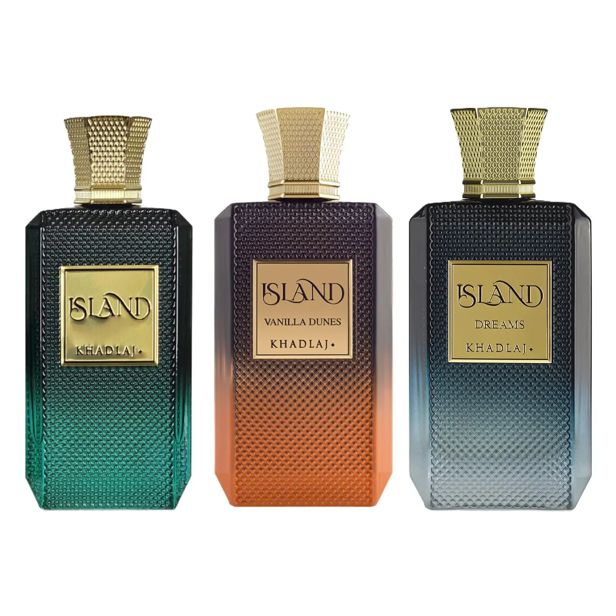 Khadlaj Trinity 3 Pc (Island, Island Vanilla Dunes & Island Dreams)