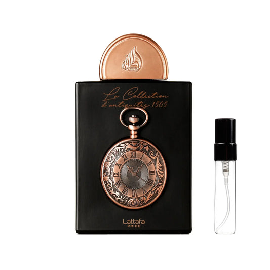 La Collection D'antiquites 1505 (Watch) Perfume Sample 2ml EDP Lattafa Pride