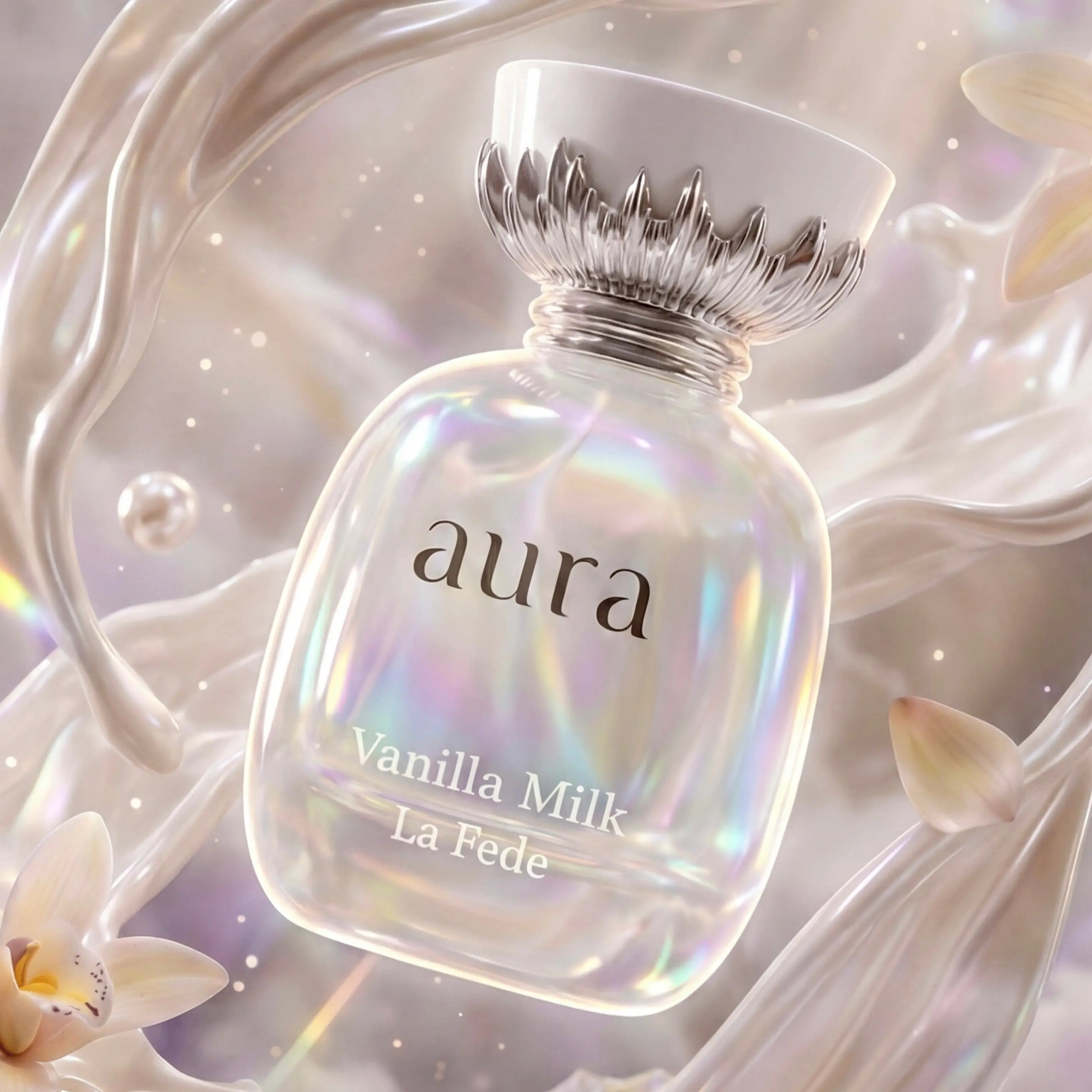 Shop Aura Vanilla Milk Perfume by Khadlaj 100ml Women's EDP