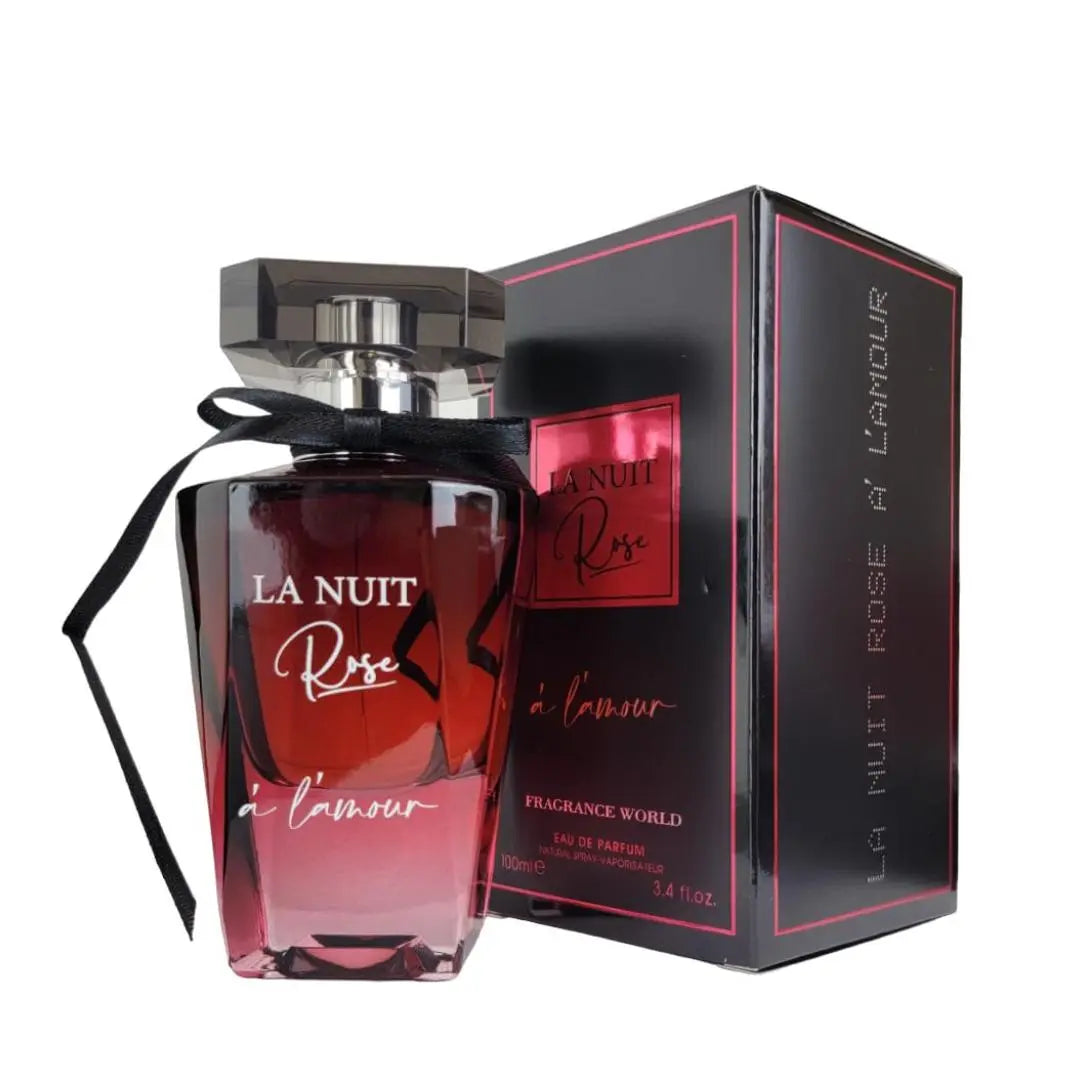 La Nuit Rose Perfume 100ml EDP Fragrance World