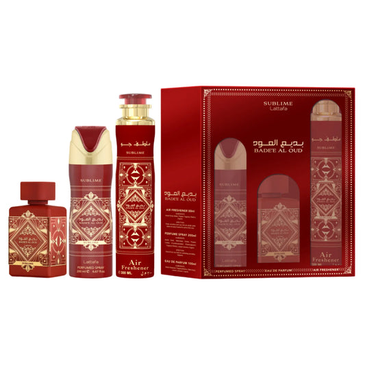 Lattafa Badee Al Oud Sublime Gift Set