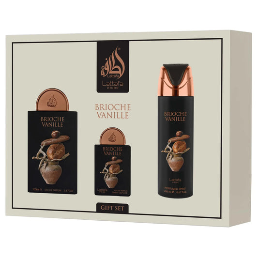 Lattafa Brioche Vanille Gift Set