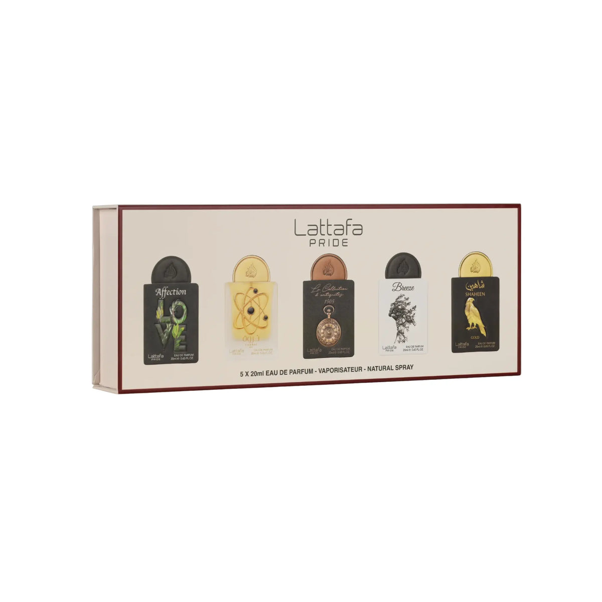 Lattafa Pride No.1 Gift Set: Premium 5X20ml Collection