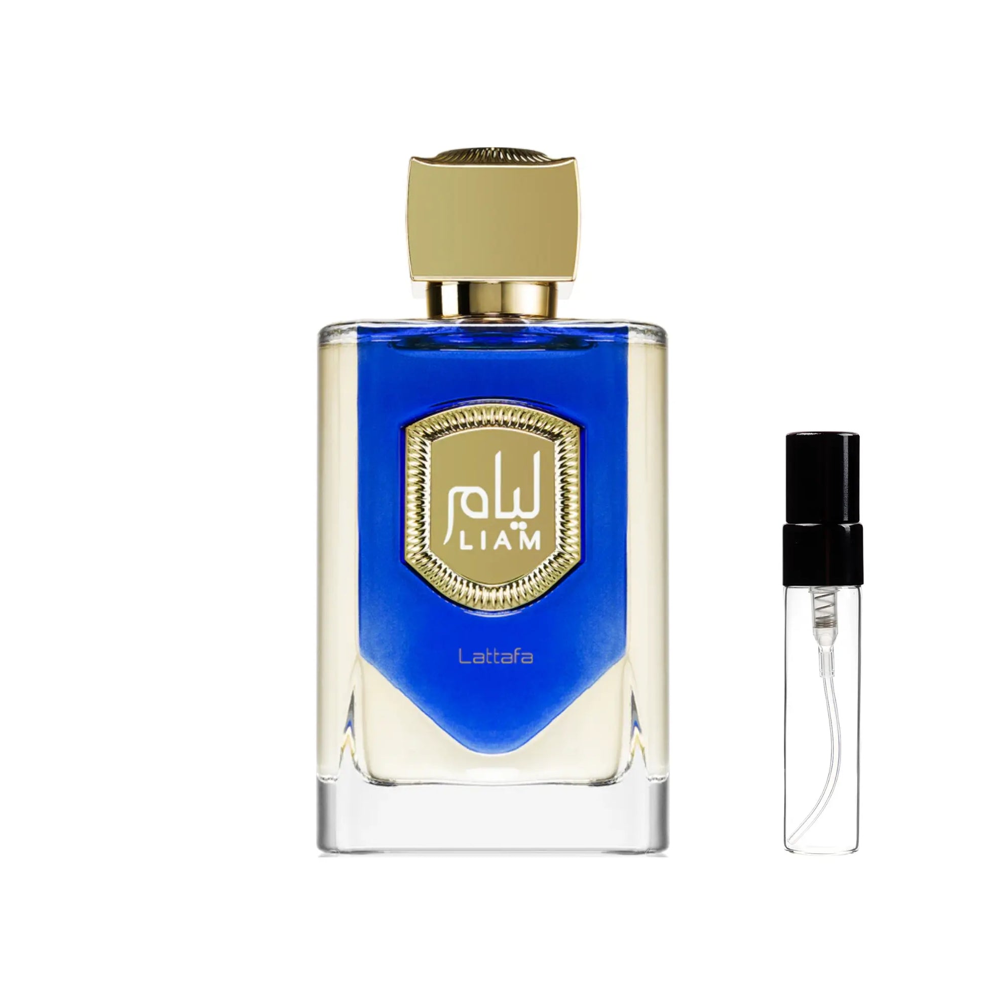 Liam Blue Shine Perfume Sample 2ml EDP Lattafa