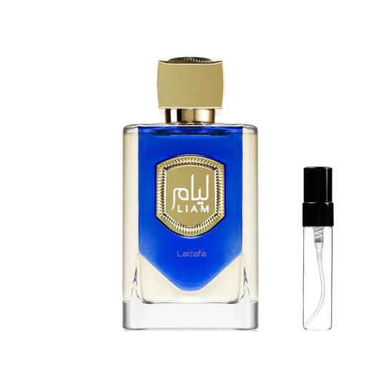 Liam Blue Shine Perfume Sample 2ml EDP Lattafa