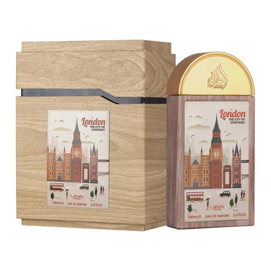 London The City Of Contrast Perfume 100ml EDP Lattafa Pride