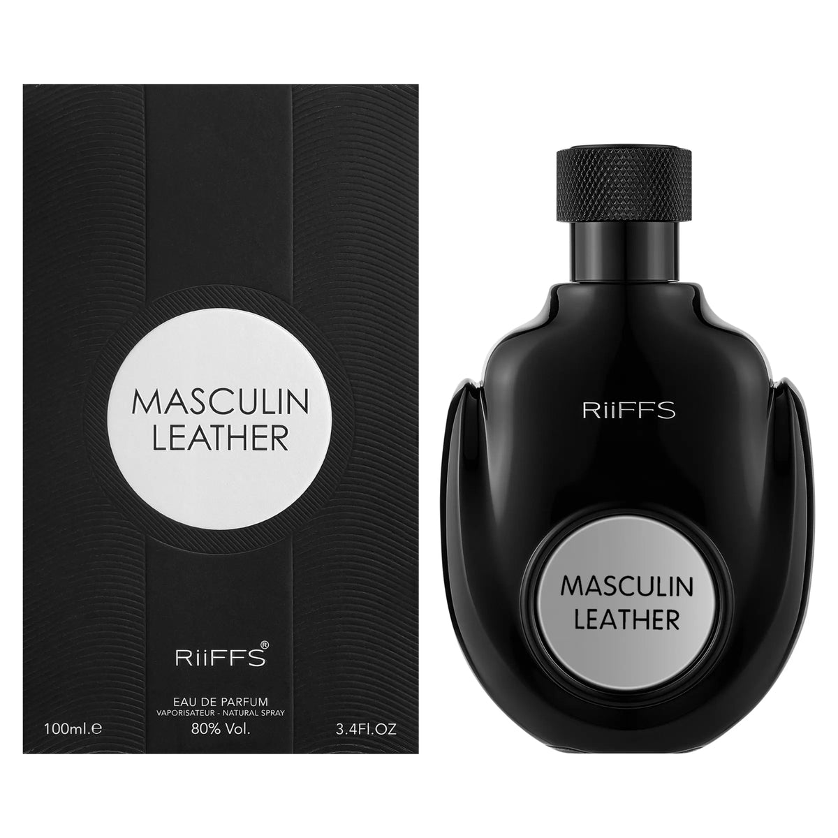 Masculin Leather Perfume 100ml EDP Riiffs