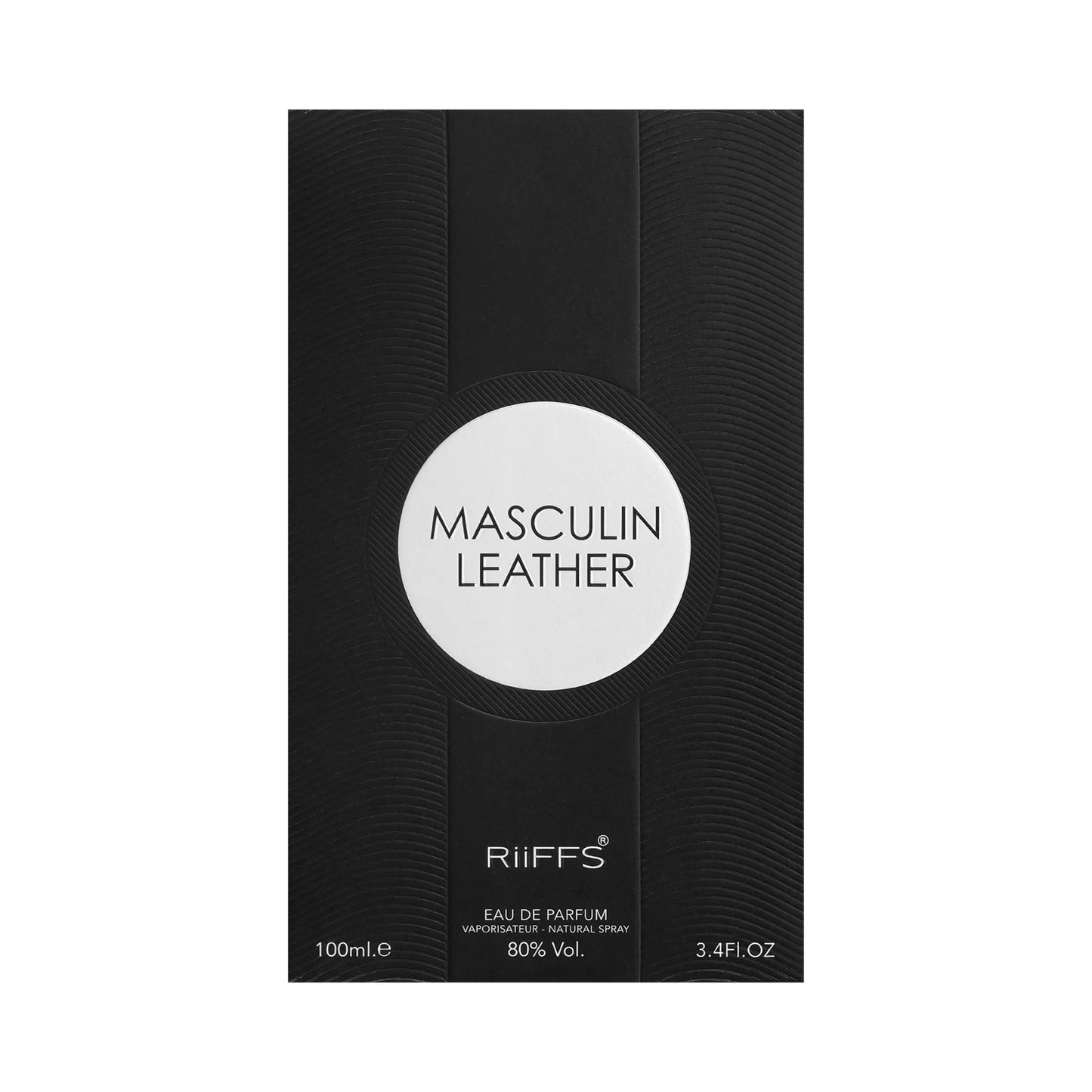 Masculin Leather Perfume 100ml EDP Riiffs