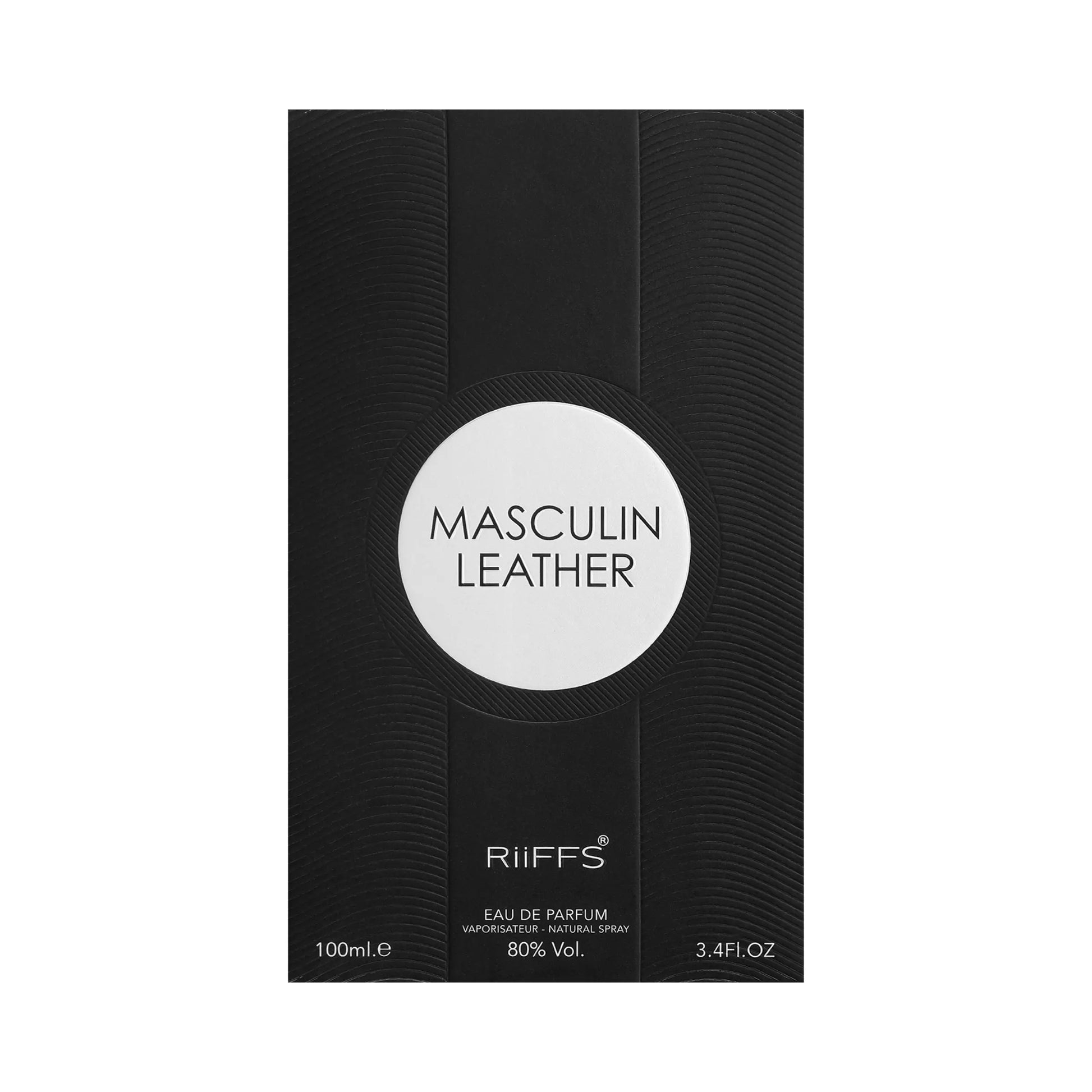 Masculin Leather Perfume 100ml EDP Riiffs