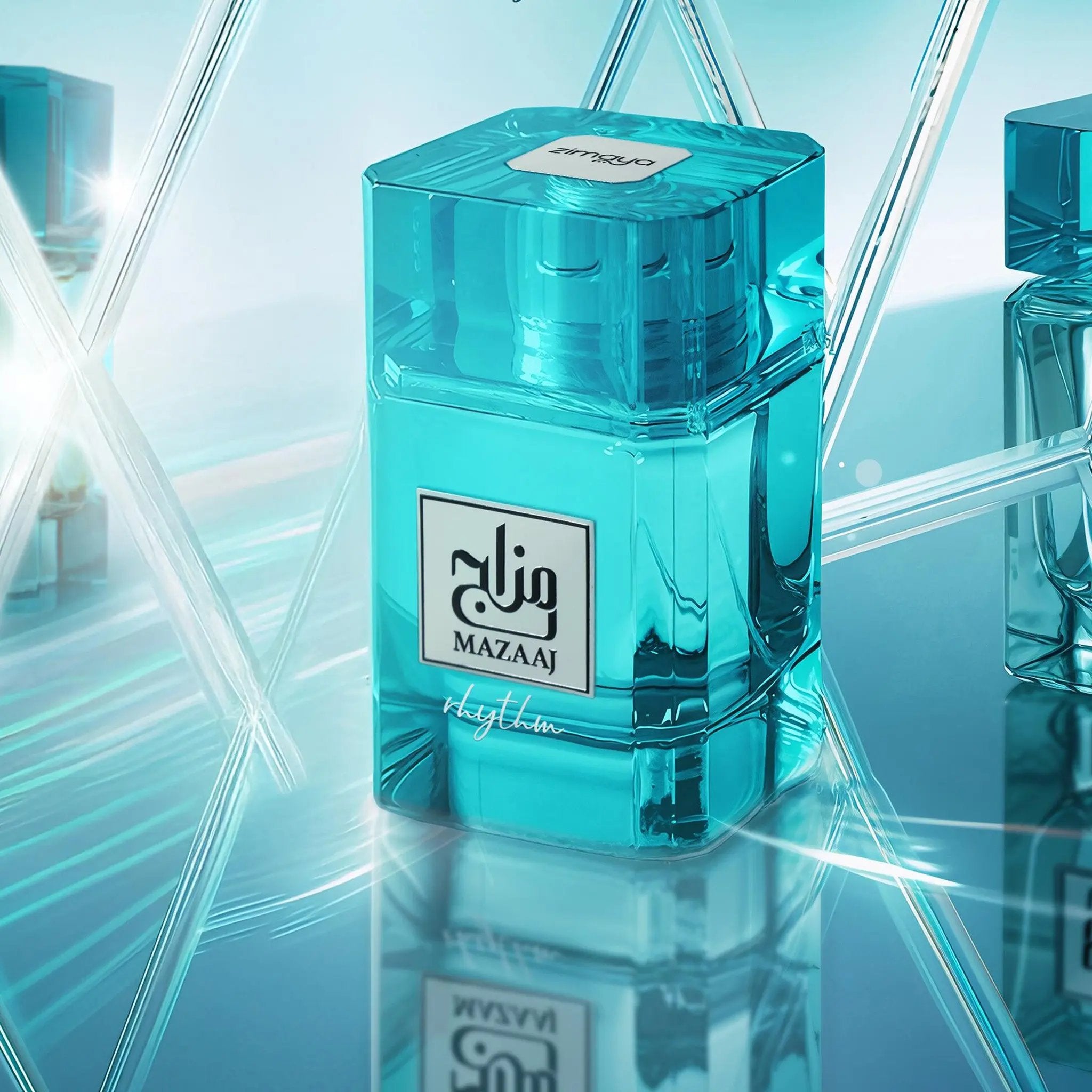 ムク sar アビスアイ Mazaaj Rhythm Perfume 100ml EDP Zimaya by Afnan