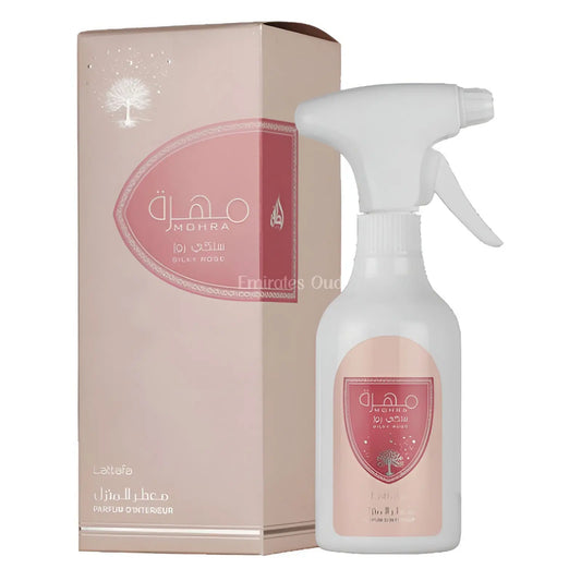 Mohra Silky Rose Room Spray 450ml Lattafa