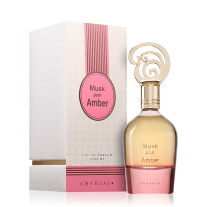 Musk Pour Amber Perfume 100ml EDP Khadlaj