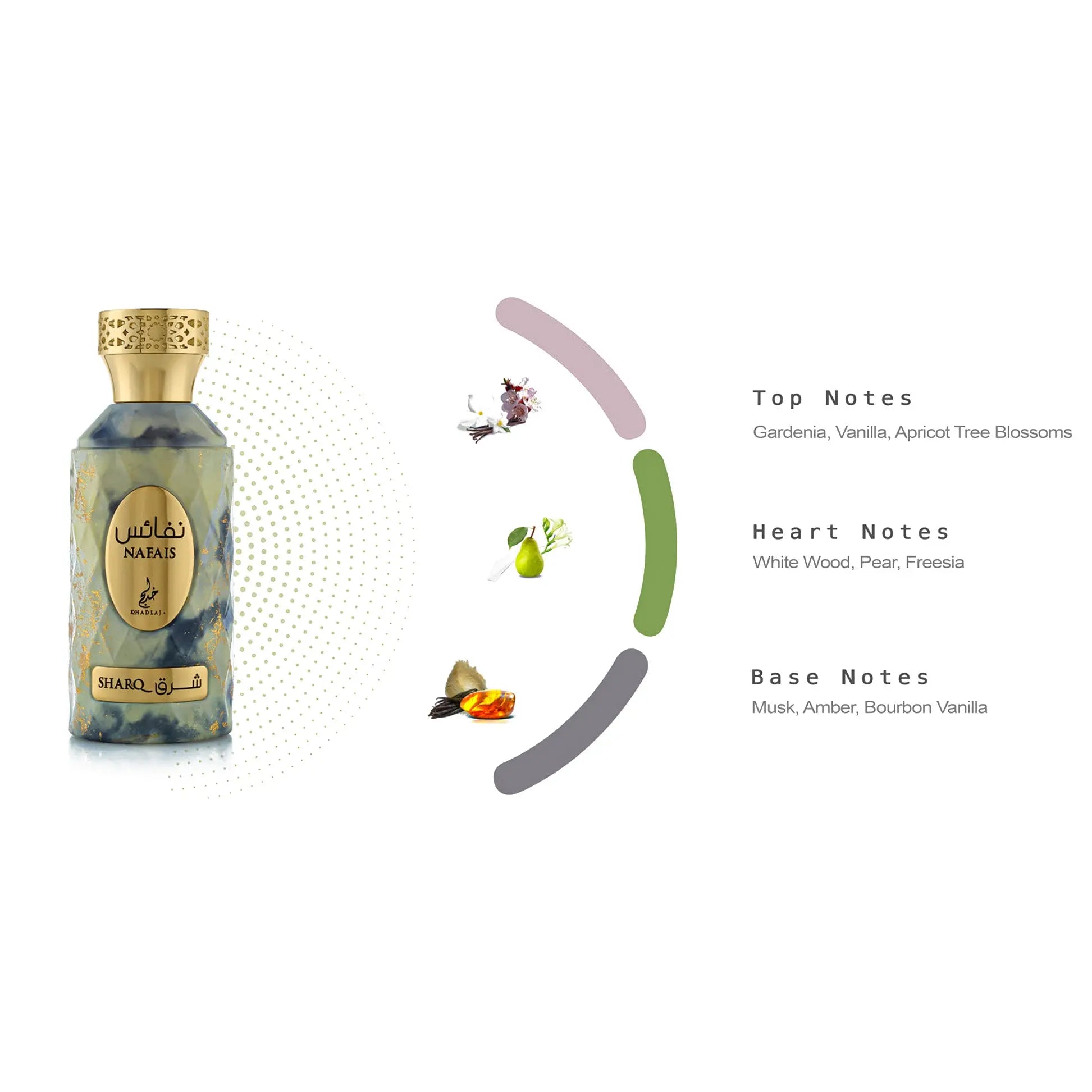 Nafais Sharq Perfume 100ml EDP Khadlaj