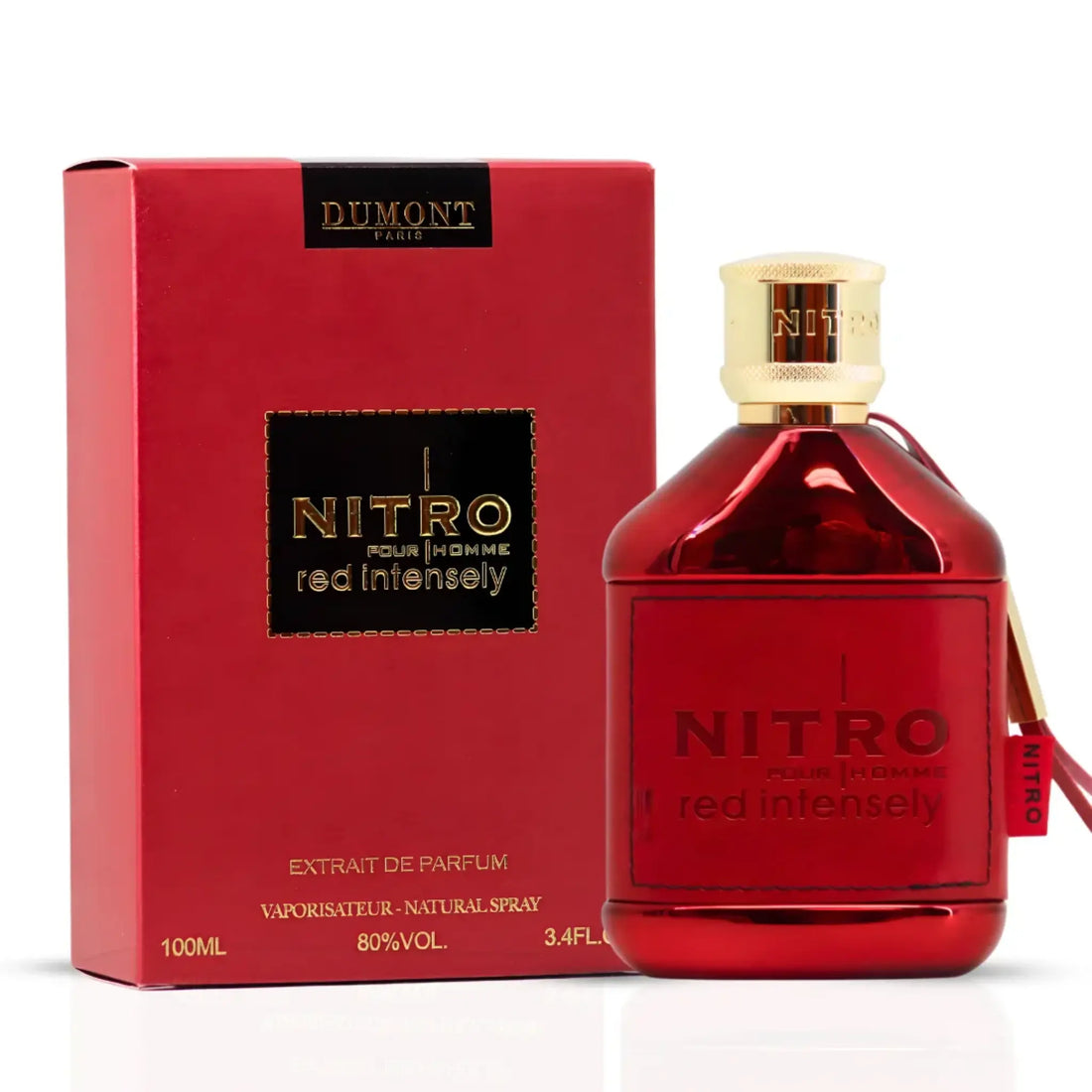Bitro Red Nitro Red Intensely Dumont 100ml: Men's Sweet Perfume