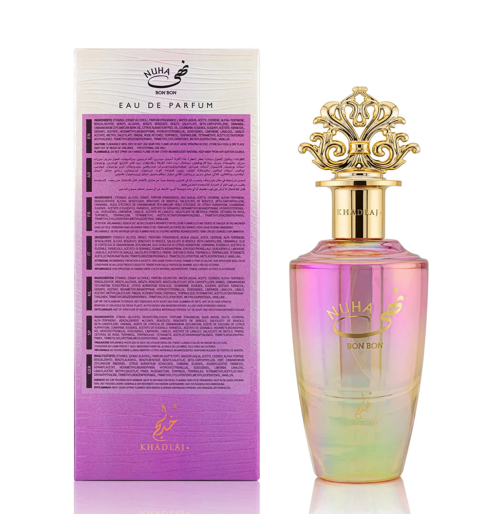 Nuha Bon Bon Perfume 85ml EDP Khadlaj