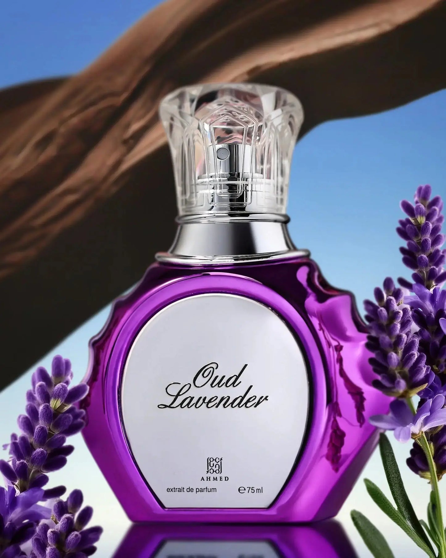 Oud Lavender Perfume 75ml EDP Ahmed Al Maghribi