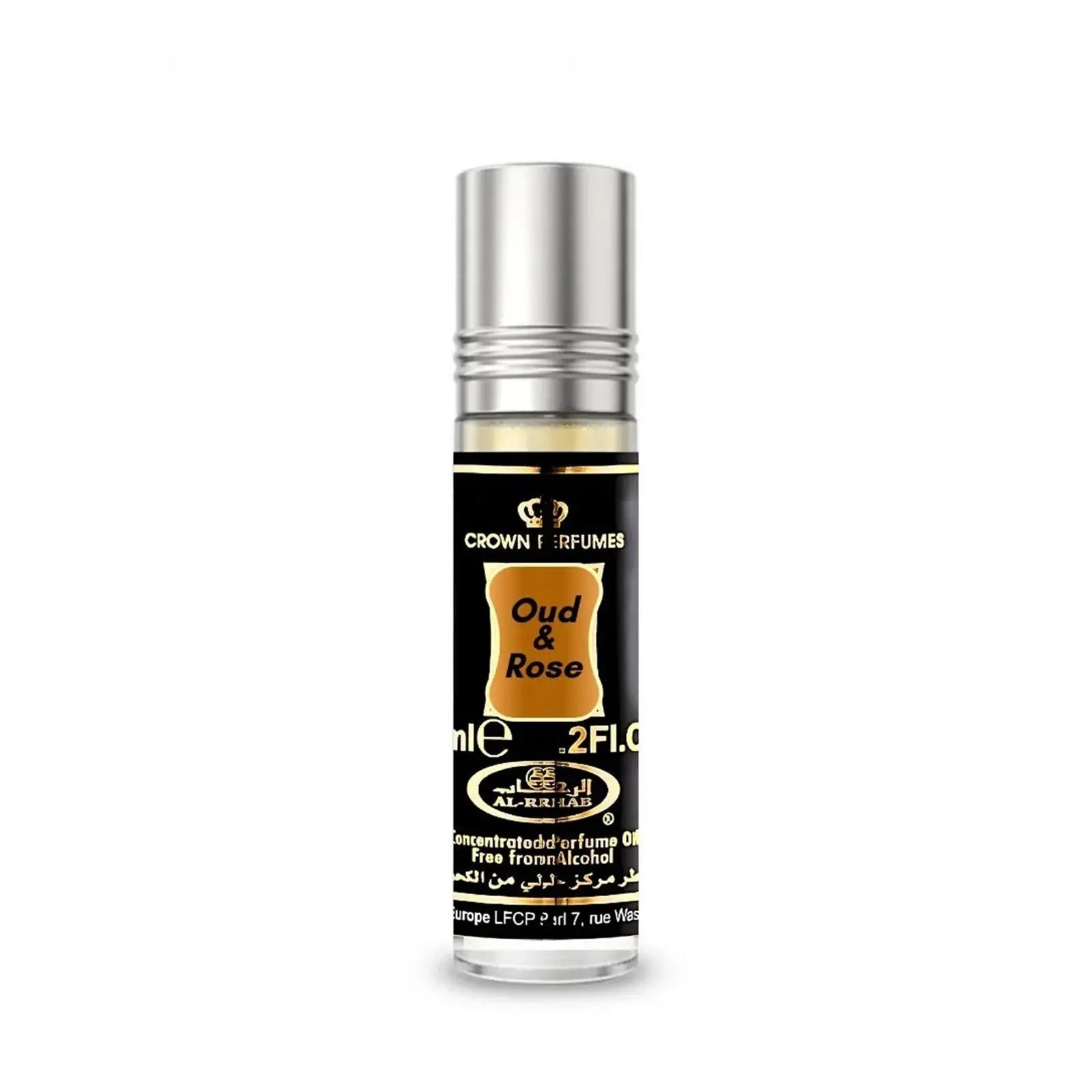 Oud Rose Perfume Oil 6ml Al Rehab Arabic Attar - Main Image