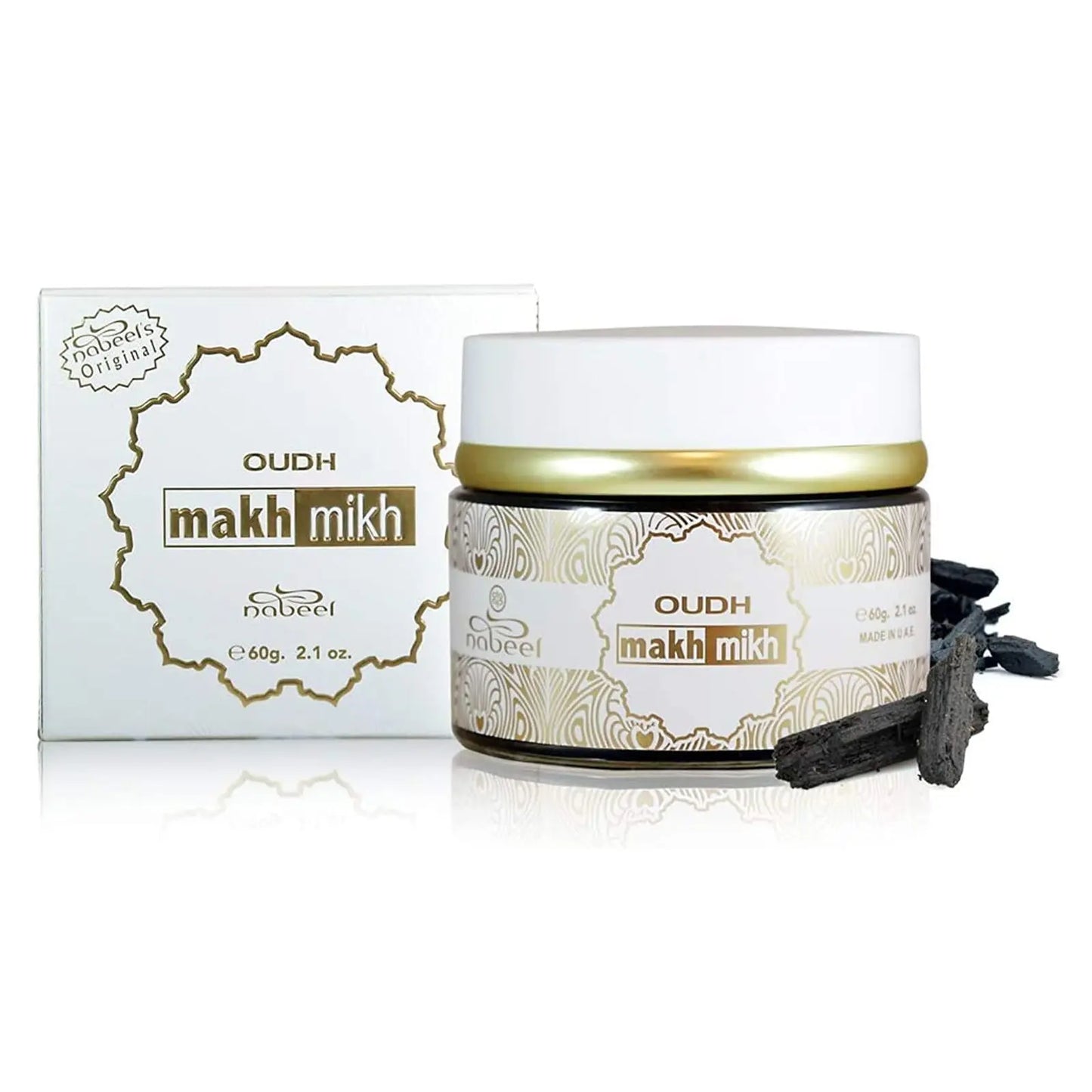 Oudh Makh Mikh Bakhoor Incense 60g Nabeel