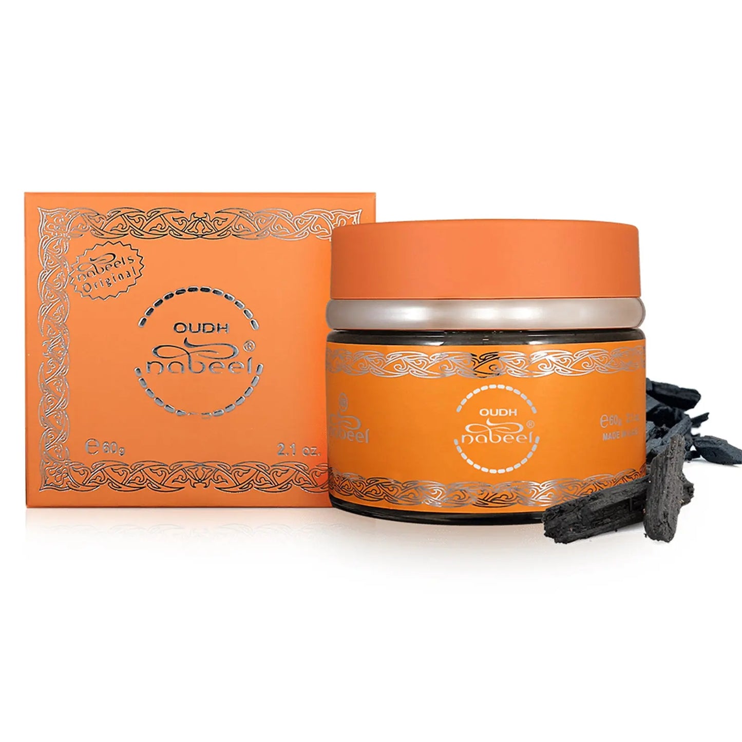 Oudh Nabeel Bakhoor Incense 60g Nabeel