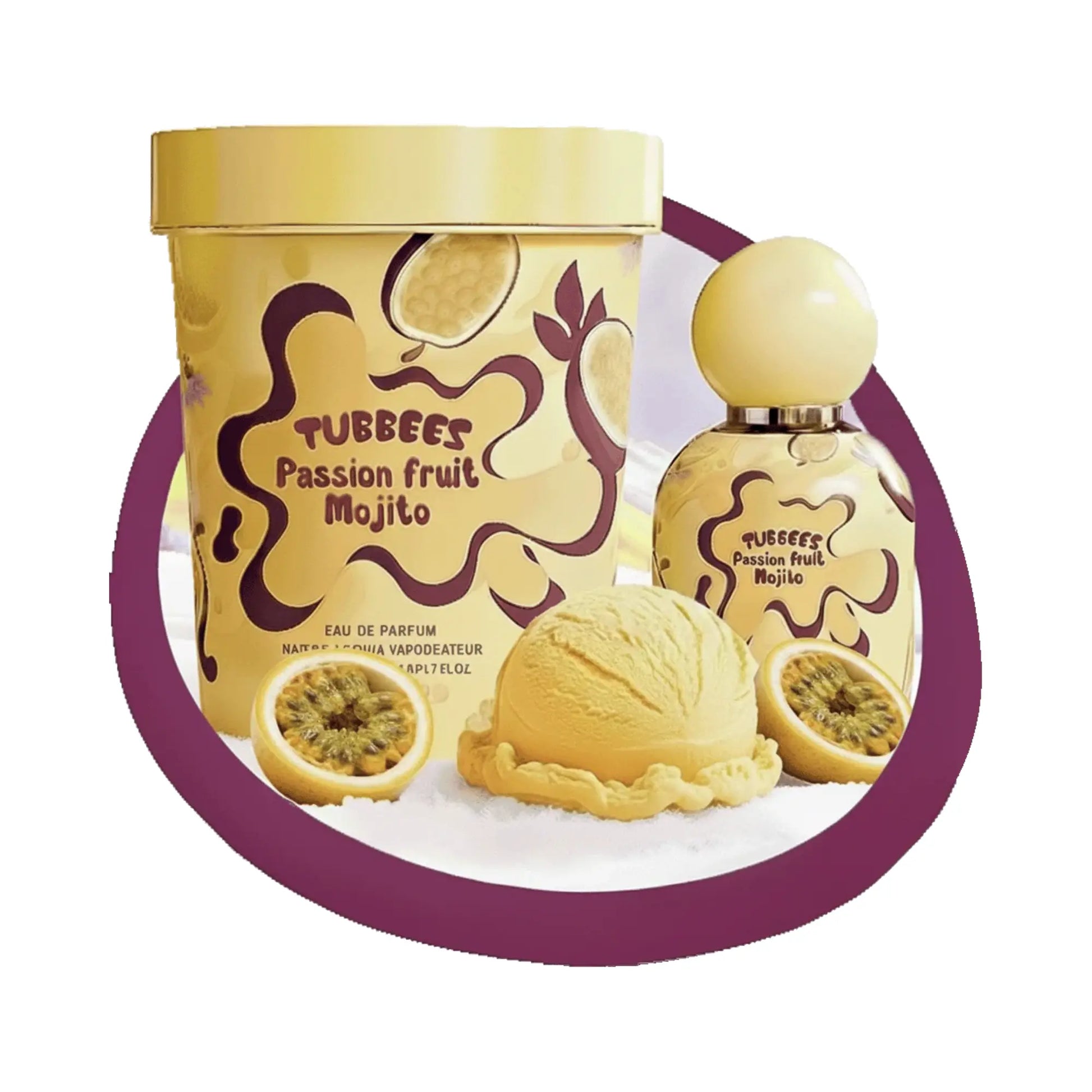 Passion Fruit Mojito Perfume 50ml EDP Tubbees