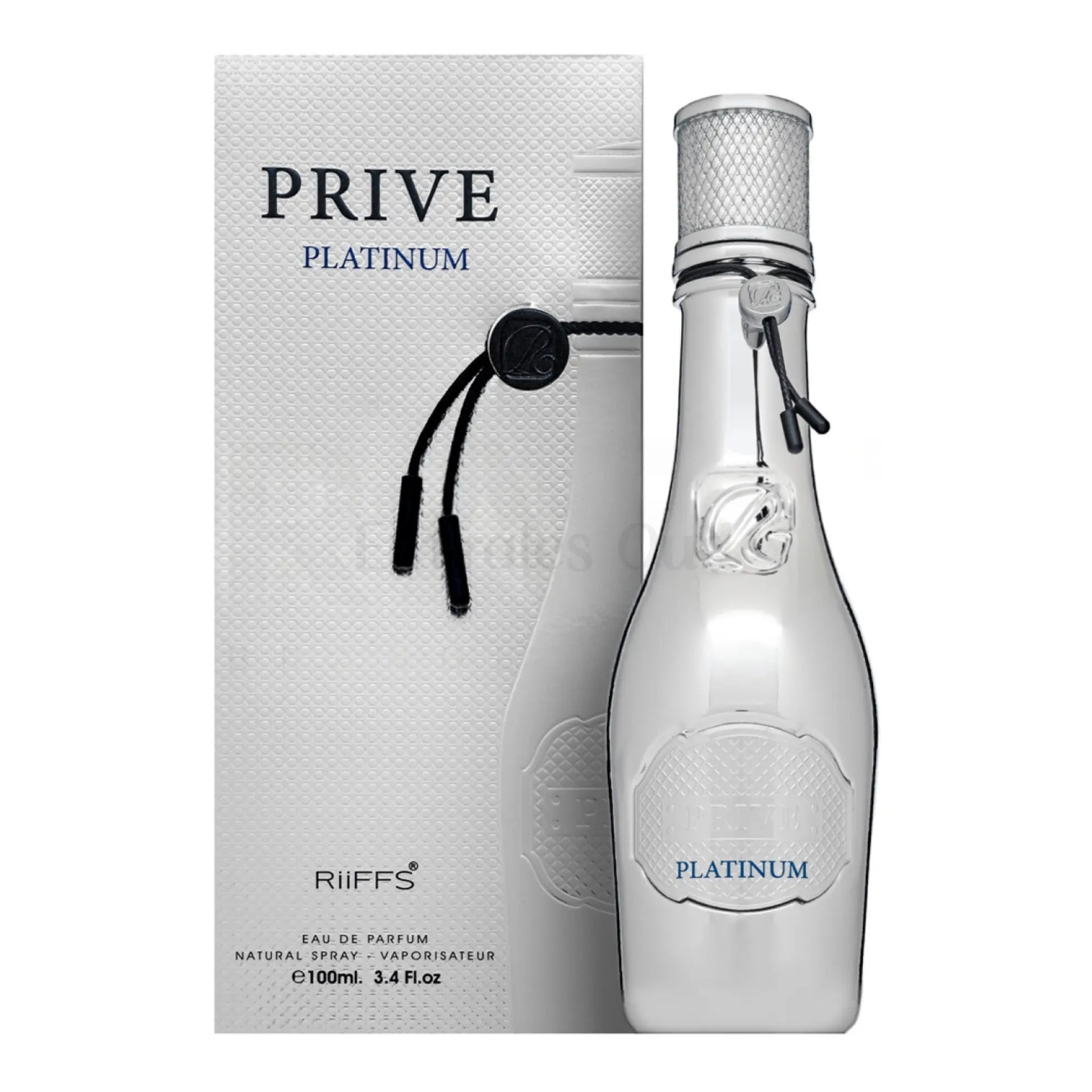 Prive Platinum Silver Perfume 100ml EDP Riiffs