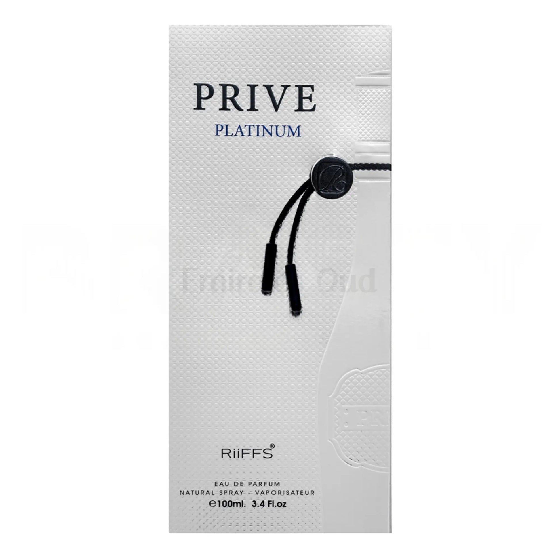 Prive Platinum Silver Perfume 100ml EDP Riiffs