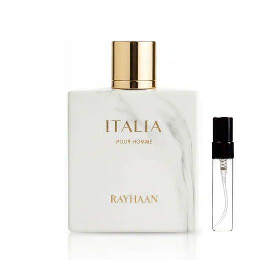 Rayhaan Italia Perfume Sample 2ml EDP Rayhaan