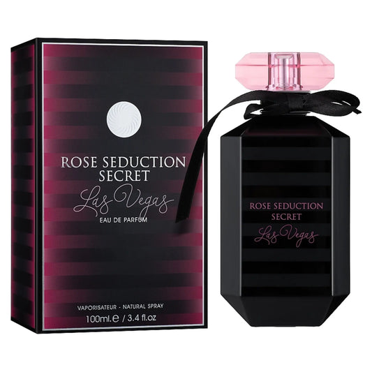 Rose Seduction Secret Las Vegas Perfume 100ml EDP Fragrance World