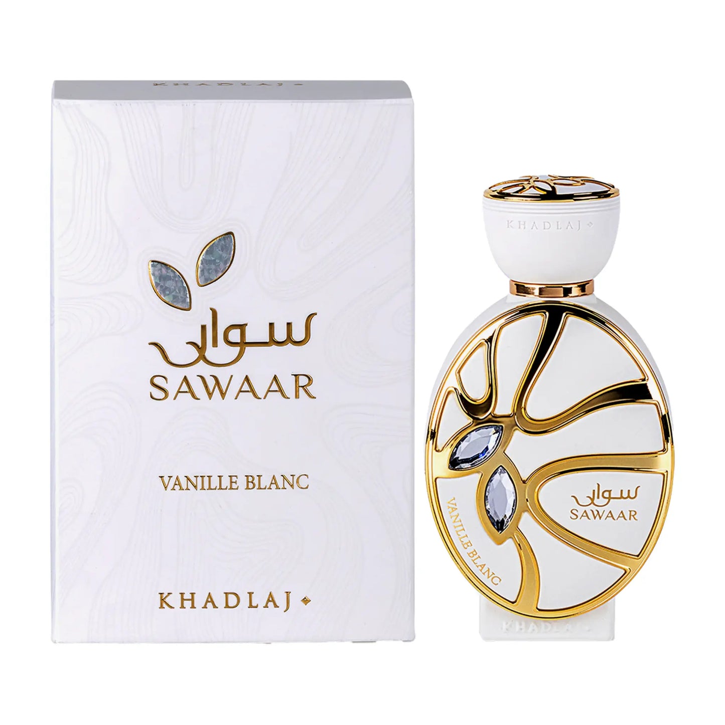 Sawaar Vanille Blanc Extrait de Parfum 100ml Khadlaj