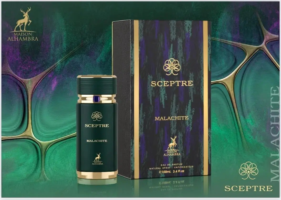 香水(男性用) MAISON ALHAMBRA SCEPTRE MALACHITE 100ml Sceptre Malachite Perfume 100ml EDP Maison Alhambra
