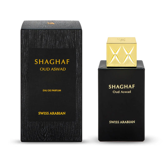 Shagaf Oud Aswad Perfume 75ml EDP Swiss Arabian