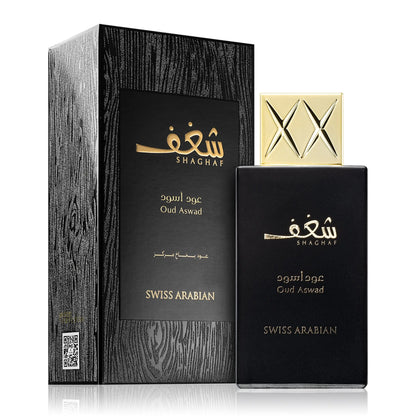 Shaghaf Oud Aswad Perfume 75ml EDP Swiss Arabian