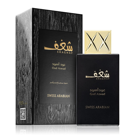 Shaghaf Oud Aswad Perfume 75ml EDP Swiss Arabian