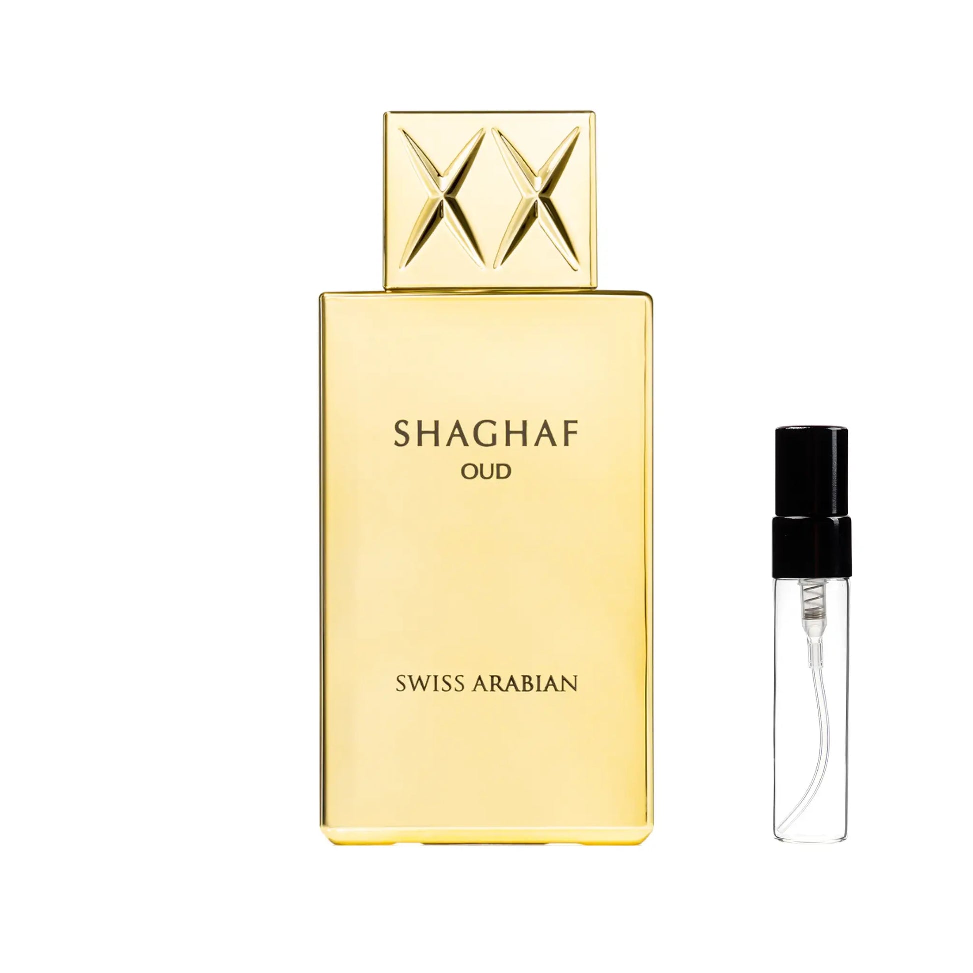 Shaghaf Oud Perfume Sample 2ml Swiss Arabian