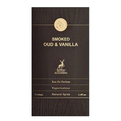Smoked Oud & Vanilla Perfume 100ml EDP Maison Alhambra