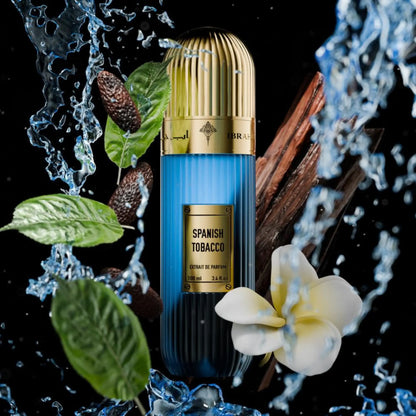 Spanish Tobacco Perfume 100ml Extrait Ibrahim Al Qurashi