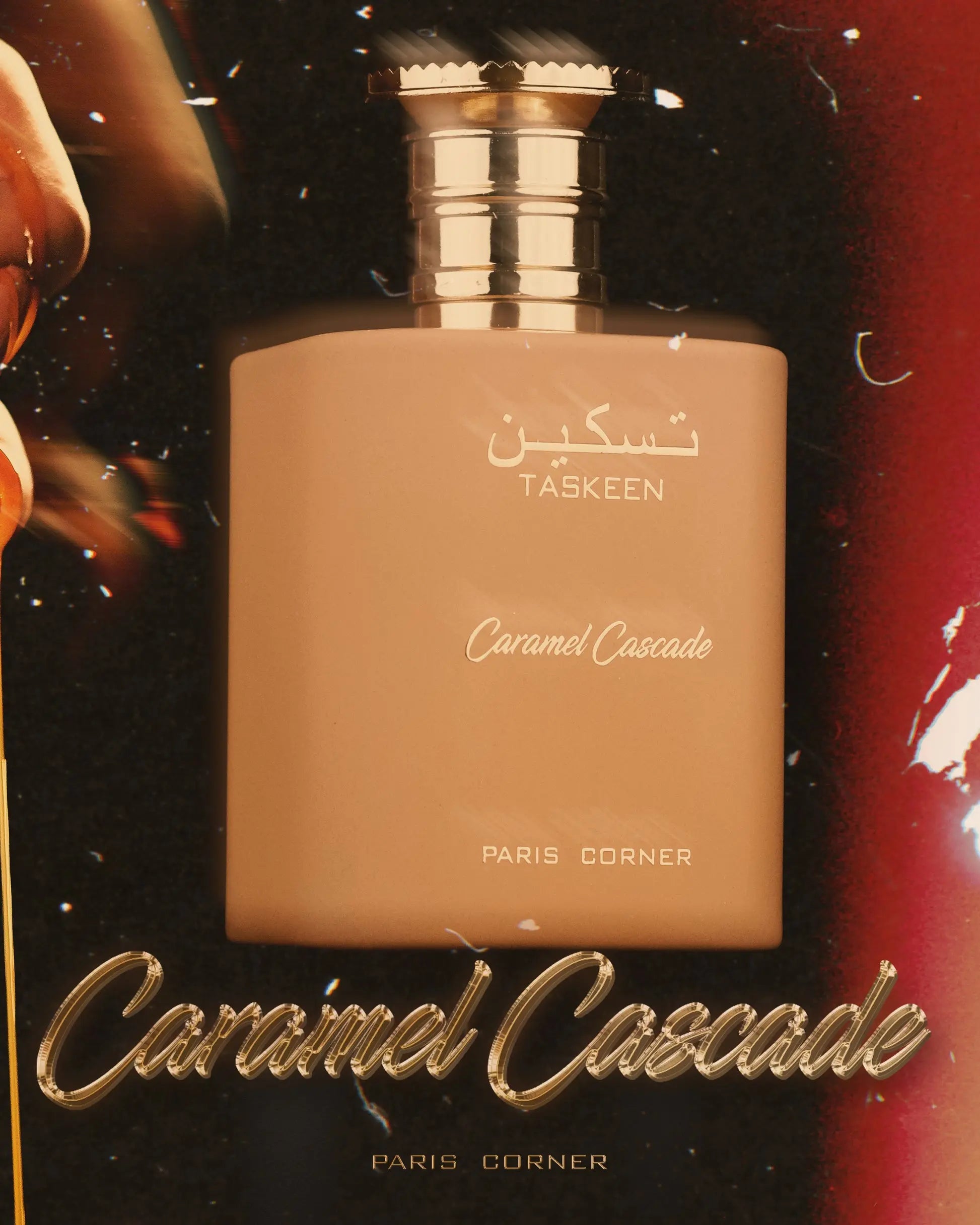 Taskeen Caramel Cascade Perfume 100ml EDP Paris Corner