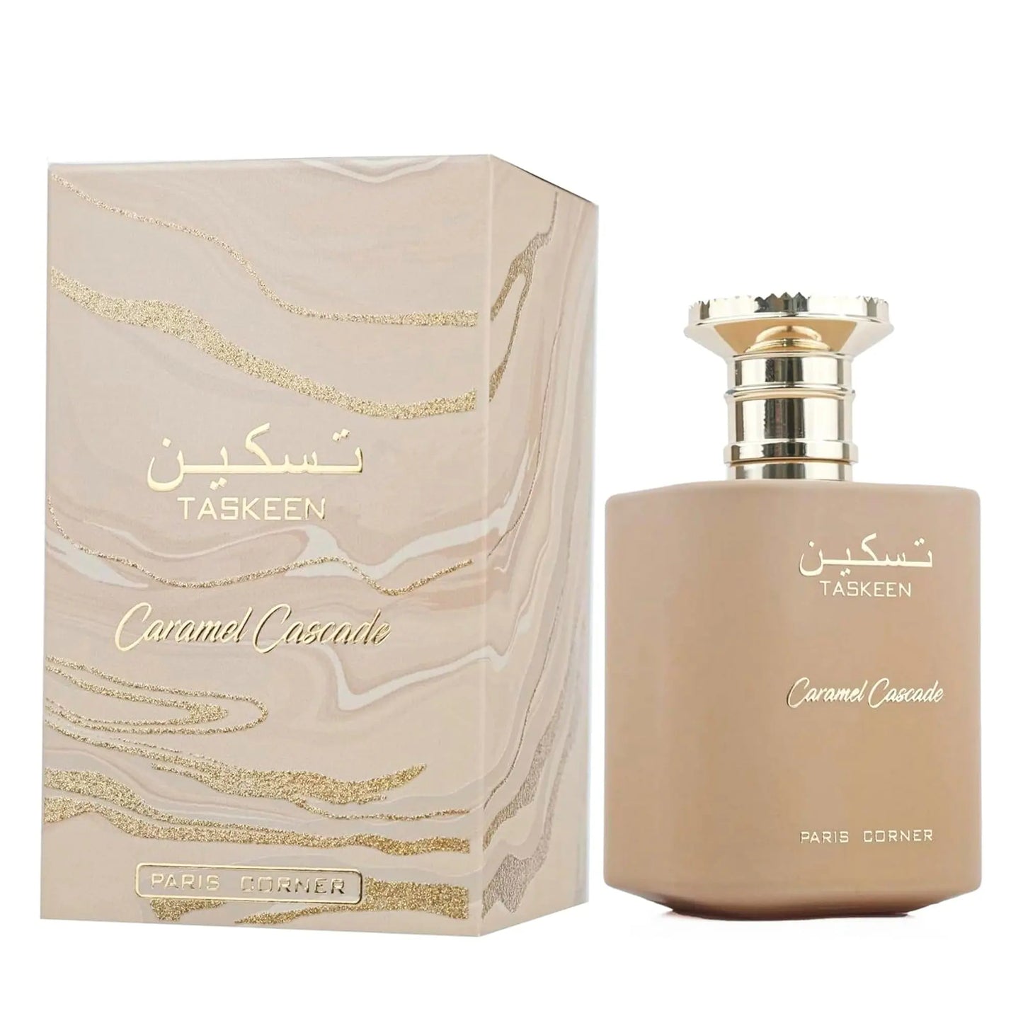 Taskeen Caramel Cascade Perfume 100ml EDP Paris Corner