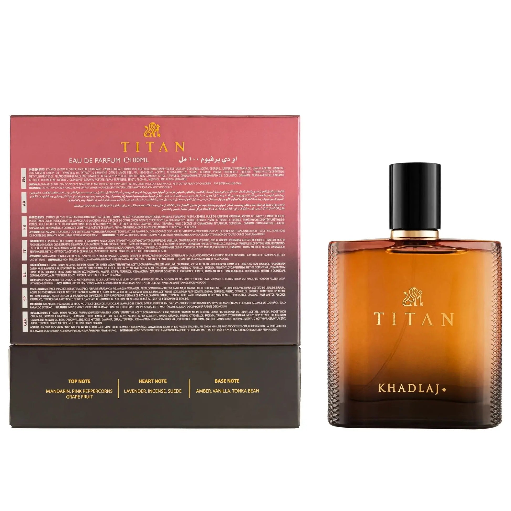 Titan Perfume 100ml EDP Khadlaj