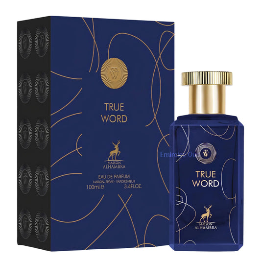 True Word Perfume 100ml EDP Maison Alhambra