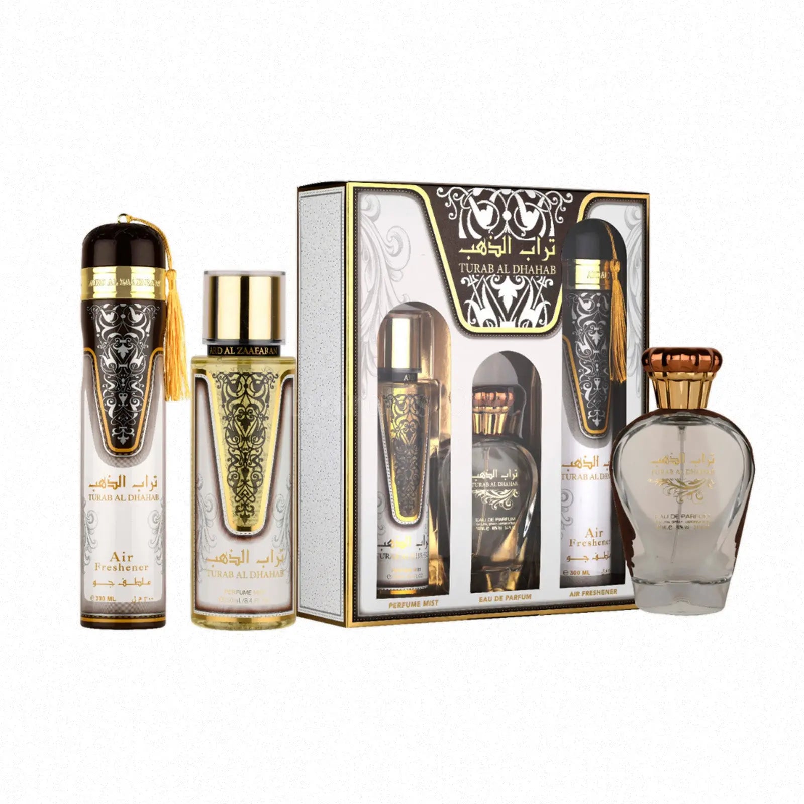 Turab Al Dahab Gift Set 3 Piece 300ml Ard Al Zaafaran