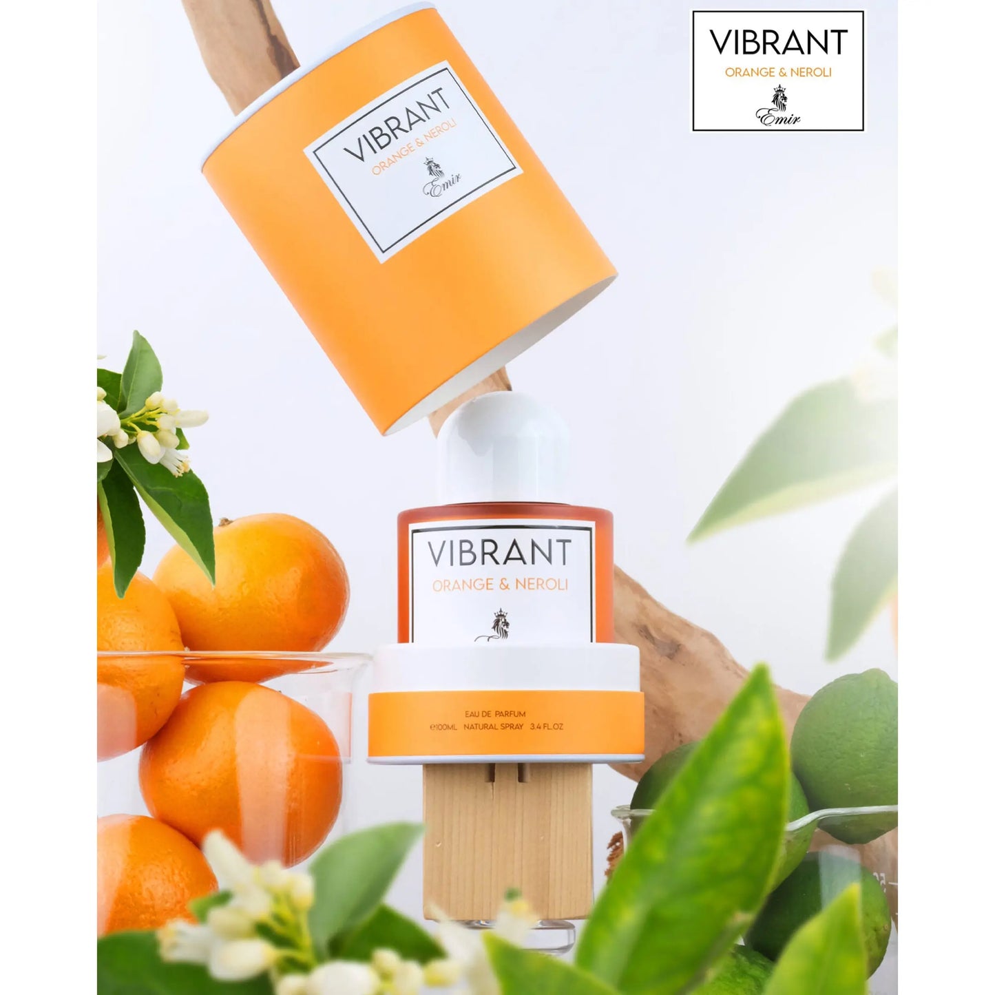 Vibrant Orange And Neroli Perfume 100ml EDP Emir by Paris Corner